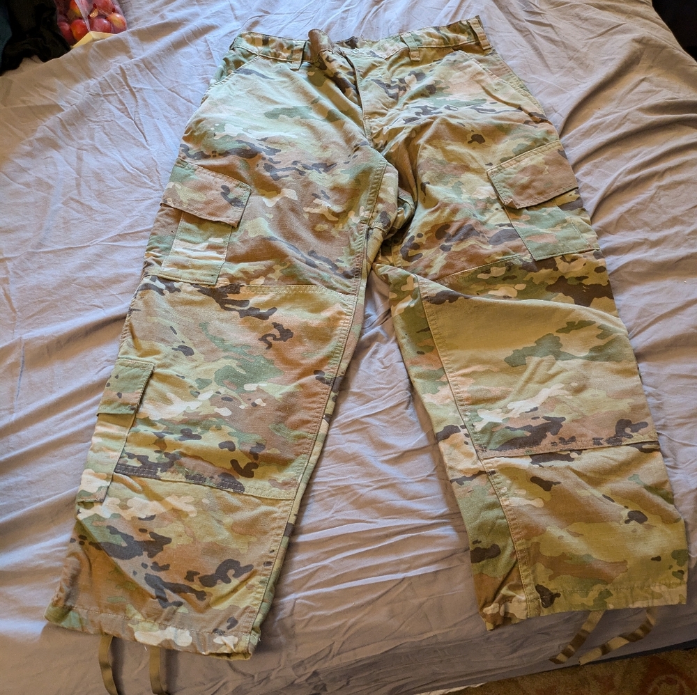 Army surplus combat pants